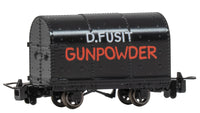 Bachmann HO Thomas & Friends Narrow Gauge Gunpowder Wagon - D. Fusit (Runs on N Track) - product view 1