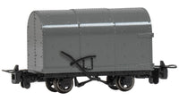Bachmann HO Thomas & Friends Narrow Gauge Gunpowder Wagon - Gray (Runs on N Track) - product view 1