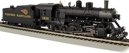 Bachmann HO Baldwin 2-10-0 Russian Decapod Western Maryland #1102 WOWSound #85404 view 1