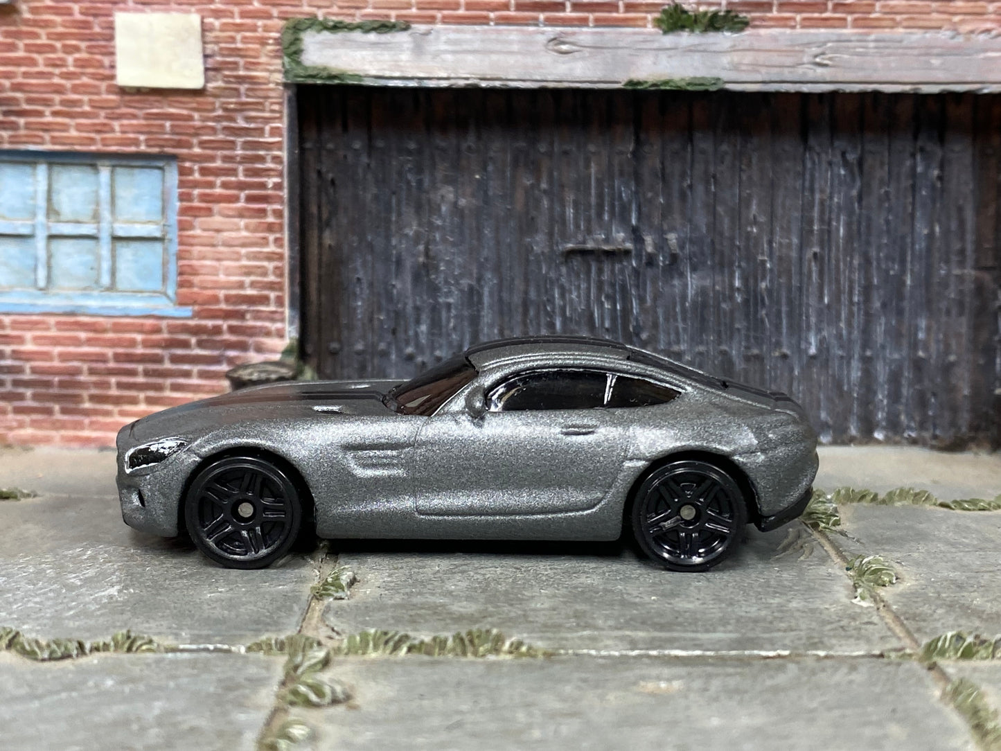 Loose Hot Wheels - Mercedes-Benz AMG GT - Gray and Black