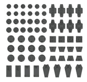 Bandai 2733960 1/144 HG/30MM Customize Material Decoration Parts #1 (Grey) - product view 2