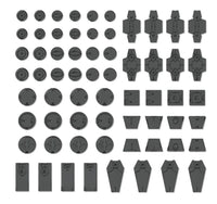 Bandai 2733960 1/144 HG/30MM Customize Material Decoration Parts #1 (Grey) - product view 2