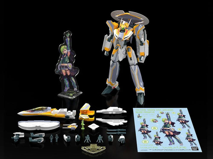 Bandai 2859012 1/100 HG VF-31E Siegfried (Chuck Mustang Use) "Macross Delta" Deluxe Set - product view 1