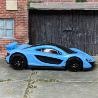 Loose Hot Wheels - McLaren P1 - Light Blue