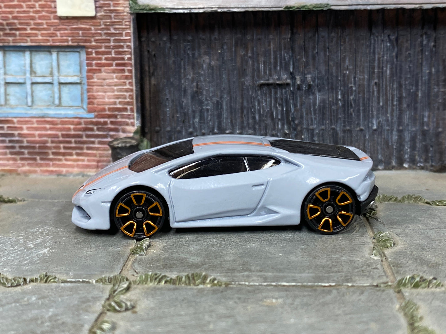 Loose Hot Wheels - Lamborghini Huracan LP 610-4 - Gray