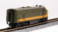 Broadway Limited Imports N EMD F3A Diesel Grand Trunk Western GTW 9009 Paragon4 DCC - product view 2