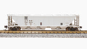 Broadway Limited Imports N H32 Covered Hopper Santa Fe ATSF (2 Pack) - product view 3
