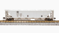 Broadway Limited Imports N H32 Covered Hopper Santa Fe ATSF (2 Pack) - product view 3