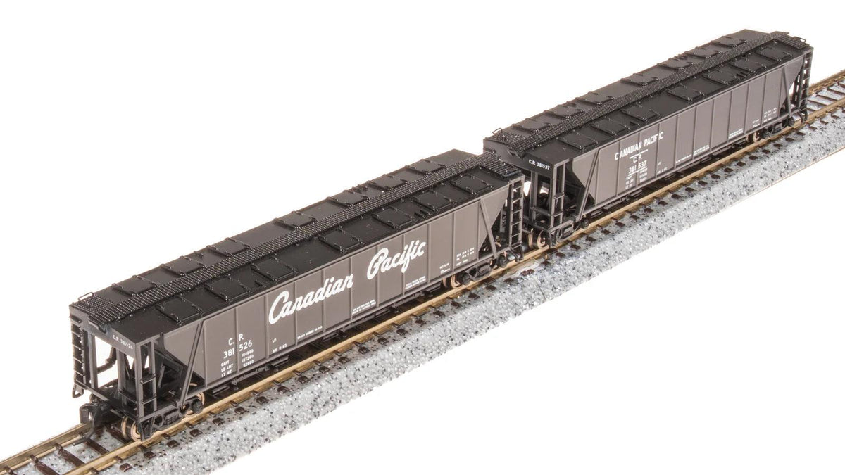 Broadway Limited Imports N H32 Covered Hopper Canadian Pacific CP (2 Pack) - product view 1