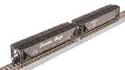 Broadway Limited Imports N H32 Covered Hopper Canadian Pacific CP (2 Pack) - product view 1