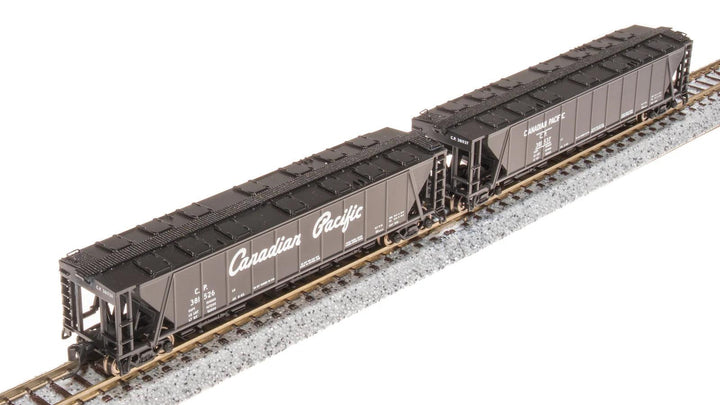 Broadway Limited Imports N H32 Covered Hopper Canadian Pacific CP (2 Pack) - product view 1