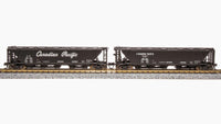 Broadway Limited Imports N H32 Covered Hopper Canadian Pacific CP (2 Pack) - product view 2