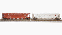 Broadway Limited Imports N H32 Covered Hopper Great Northern GN (2 Pack) - product view 2