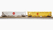 Broadway Limited Imports N H32 Covered Hopper Atlantic Sugar CGLX (2 Pack) - product view 2