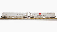 Broadway Limited Imports N H32 Covered Hopper FMC Chemicals SHPX (2 Pack) - product view 2