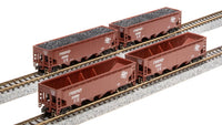 Broadway Limited Imports N 70 Ton Hopper Milwaukee Road CMSTP&P 4 Pack - product view 1