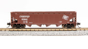Broadway Limited Imports N 70 Ton Hopper Milwaukee Road CMSTP&P 4 Pack - product view 3