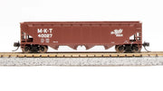 Broadway Limited Imports N 70 Ton Hopper Missouri-Kansas-Texas MKT 4 Pack - product view 3