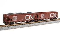 Broadway Limited Imports N 70 Ton Hopper Canadian National CN "Fantasy" 4 Pack - product view 2