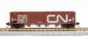 Broadway Limited Imports N 70 Ton Hopper Canadian National CN "Fantasy" 4 Pack - product view 3
