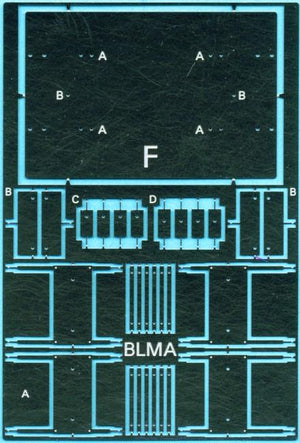 BLMA Models N Remote-Control Locomotive Antenna Stands - product view 1