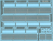 BLMA Models HO Picket Fence Kit, 70 Scale Feet - product view 1
