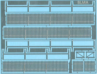 BLMA Models HO Picket Fence Kit, 70 Scale Feet - product view 1