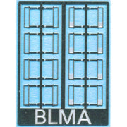 BLMA Models N Locomotive Wind Deflectors, 8 Pairs - product view 1