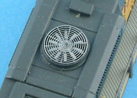 BLMA Models N 48-Inch Fan Grilles with 10-Blade Fans, 5-Pack - product view 2