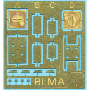 BLMA Models N Locomotive Antenna Stands - product view 1