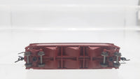 Bluford Shops 74191 N scale NYC 951073: underside, metal wheels and couplers.