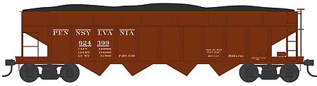 HO PRR H22A HOPPER#924602 (BOW43056)