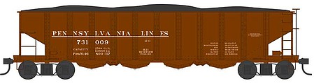 HO PRR H21 HOPPER #731126 (BOW43060)