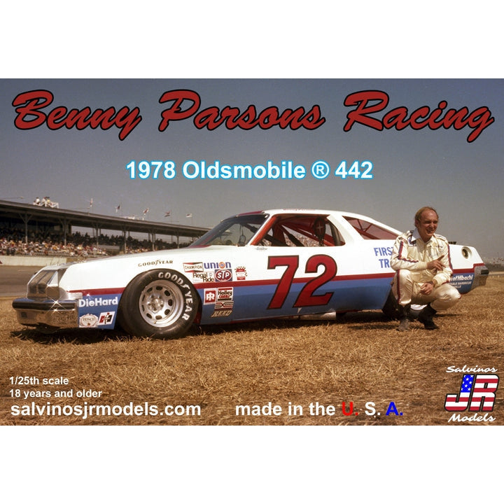 Salvinos Jr Models Benny Parsons 1978 Oldsmobile ® 442 — exact product reference