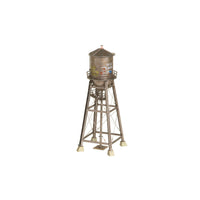 Woodland Scenics BR5866 actual O scale rustic water tower and pump house view 3