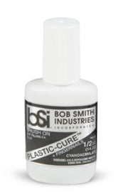 Bob Smith Industries Plastic-Cure Brush-On CA Glue, 1/2 oz - product view 1