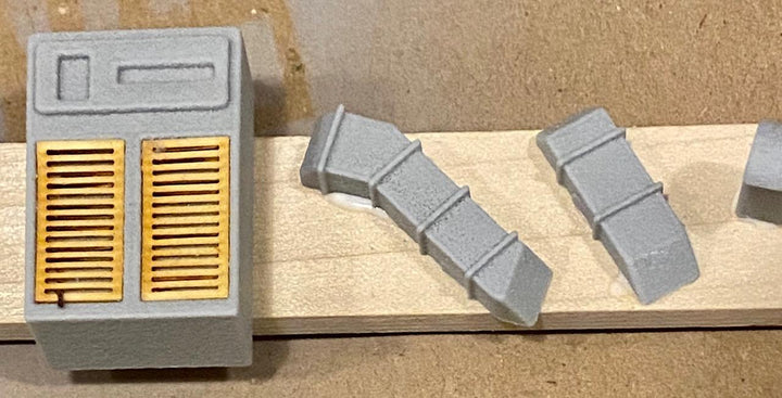 Bar Mills HO Ductwork V2 Resin Detail Set - product view 1