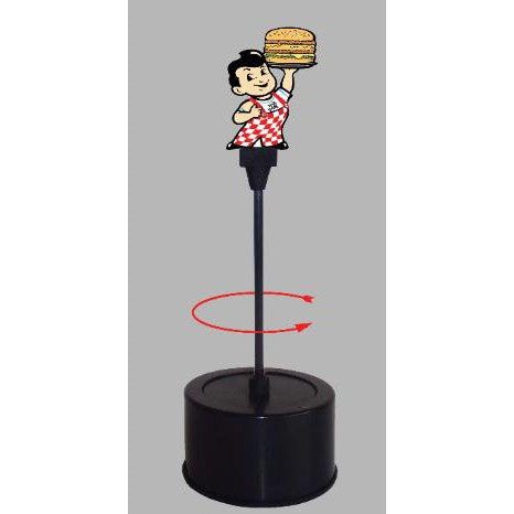 Miller Engineering Big Boy Rotating Sign — exact product reference