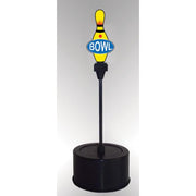 Miller Engineering O Bowling Rotating Sign — exact product view