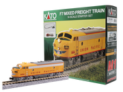 F7 Freight Train Starter Set Union Pacific (106-0050) exact product view 1