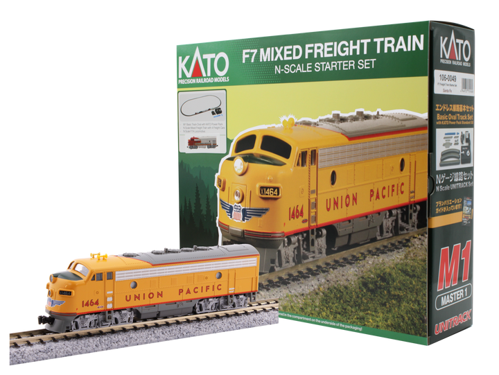 F7 Freight Train Starter Set Union Pacific (106-0050) exact product view 1