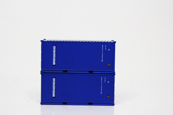 BRIDGEHEAD 20' Std. height containers with Magnetic system, Corrugated-side. JTC-205356 (205356) exact product view 1
