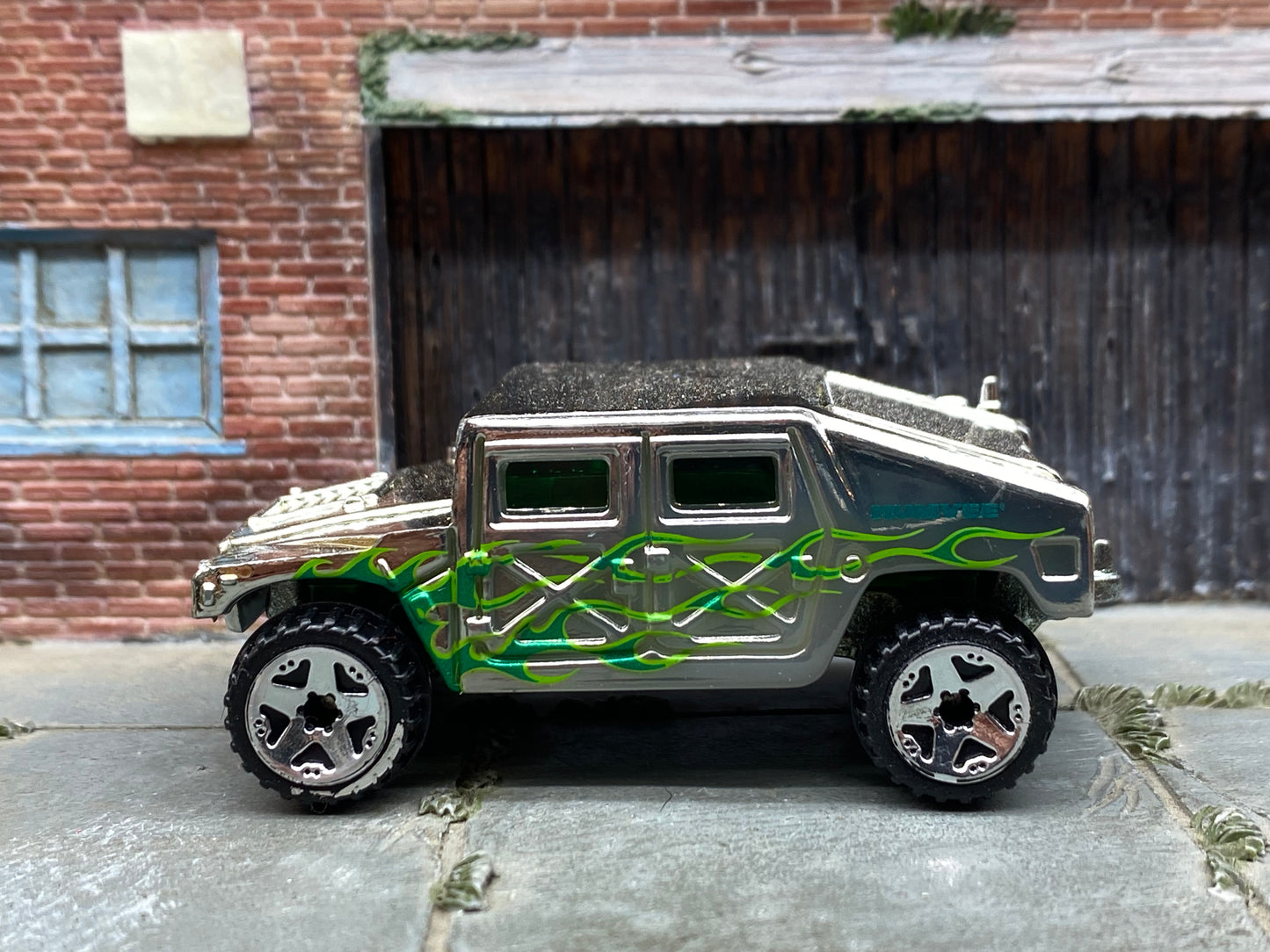 Loose Hot Wheels - Humvee - Chrome