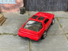 Custom Hot Wheels - 1984 Pontiac Firebird - Red and Black - Chrome Mag Wheels - Rubber Tires