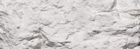Woodland Scenics C1216 White pigment on model rock terrain; manufacturer color application example