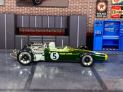 Loose Hot Wheels - 1967 Lotus Type 40 Race Car - Green and white