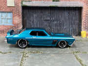 Loose Hot Wheels - 1969 Mercury Cougar Eliminator - Teal and Black