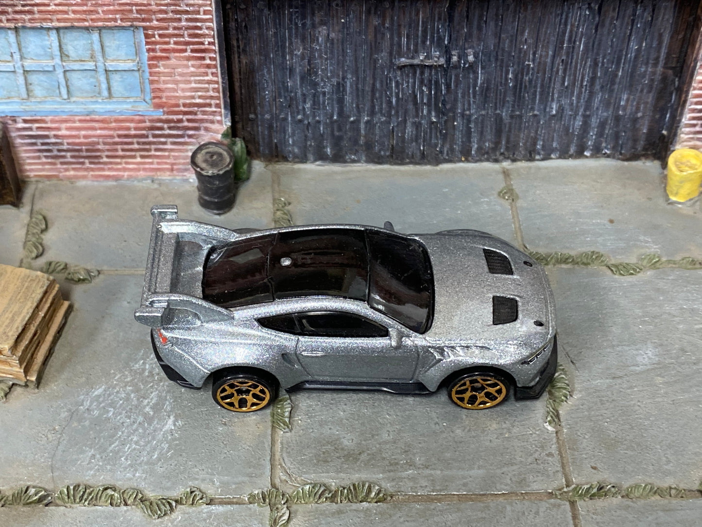 Loose Hot Wheels - Ford Mustang GTD - Silver