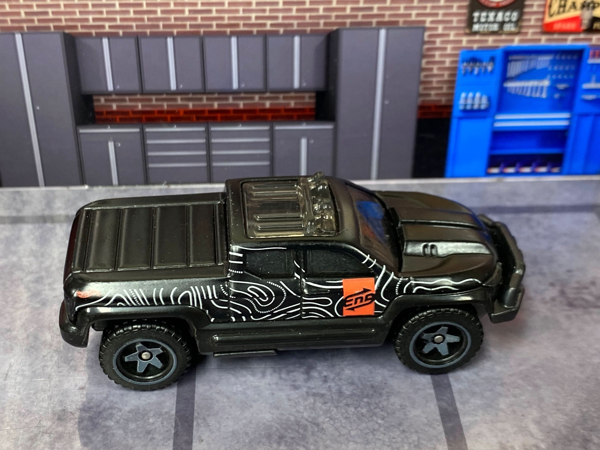 Loose Hot Wheels - Off Duty 4X4 Truck - Black