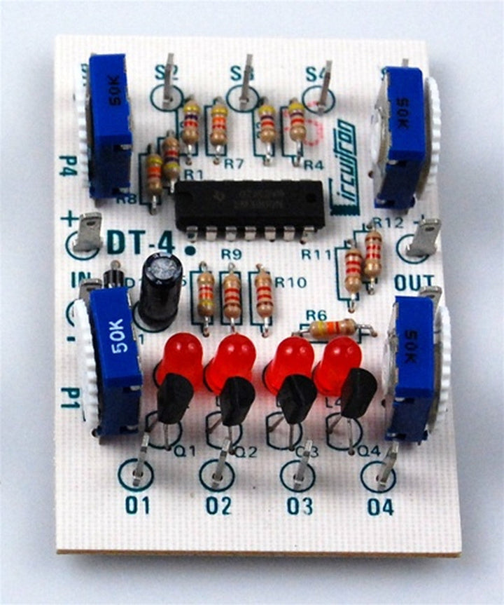 Circuitron DT-4 Four-Circuit Rolling Stock Detector - product view 1